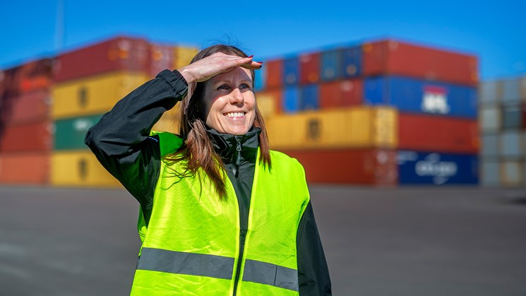 Maria Jansson, logistikchef på Setra Group